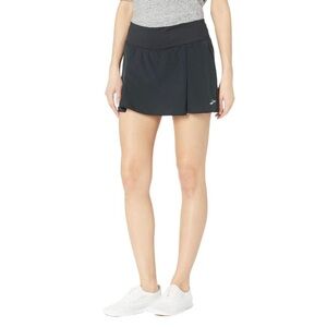 Brooks Skort Women's Size Small Black Skirt‎ Short Mid-rise Lightweight Chaser